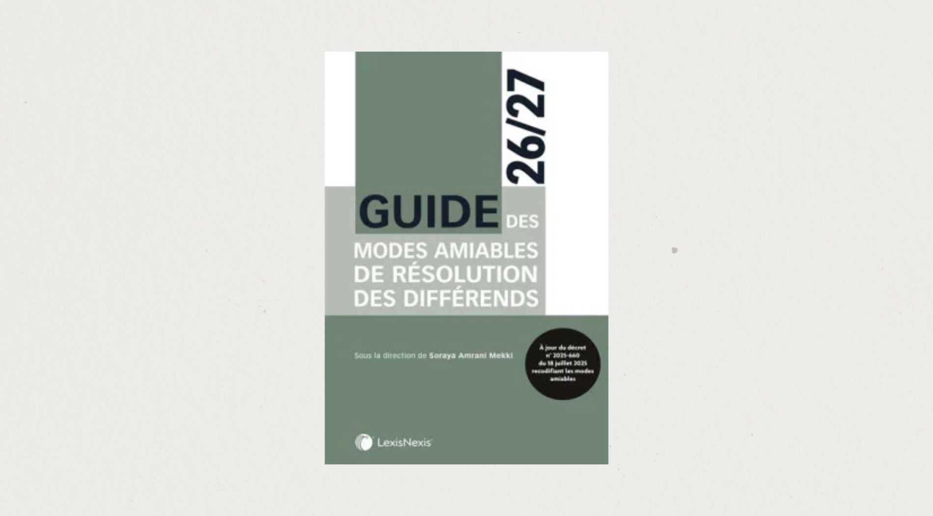 Illustration de l'article Guide des modes amiables de résolution des différends